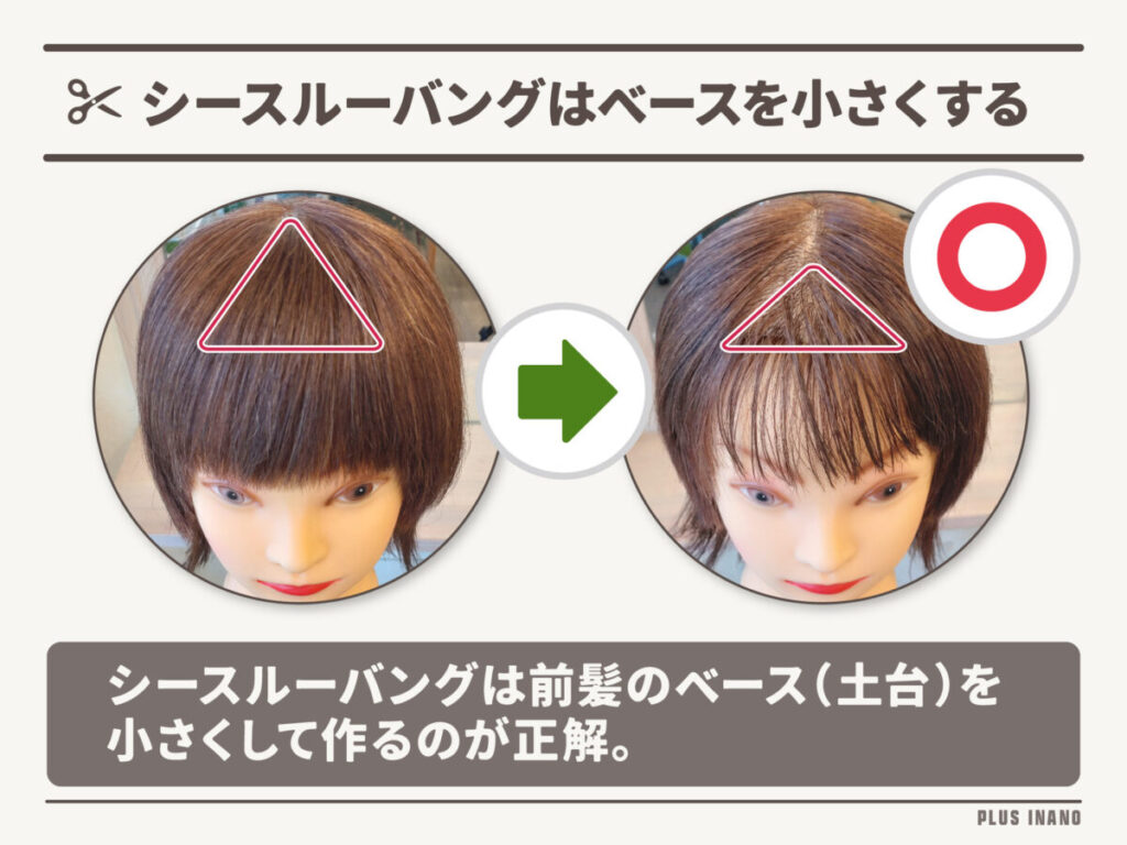 前髪 すき 方