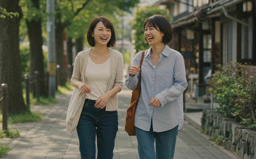 分け目の対策をしてハゲが気にならなくなった女性
